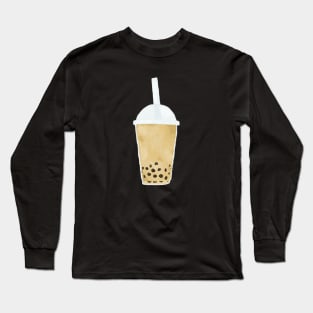 Brown Sugar Boba Tea Long Sleeve T-Shirt